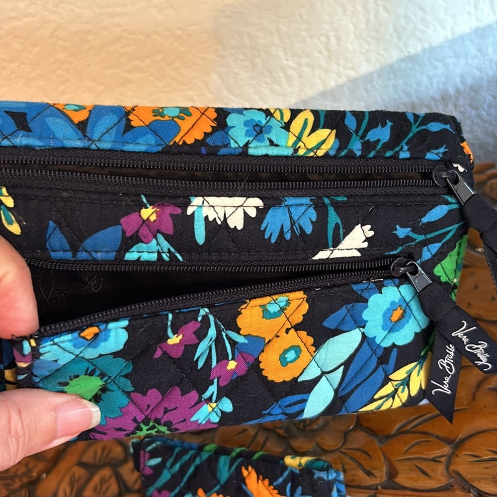 Vera Bradley Midnight Blues Wallet Set - Picture 7 of 12